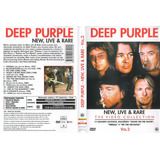 Dvd Lacrado Deep Purple New Live Rare Volume 2