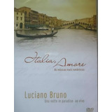 Dvd Luciano Bruno Itália Amore Músicas Românticas