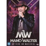 Dvd Mano Walter Ao Vivo Em Maceió Original Lacrado