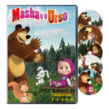 Dvd Masha E O Urso Coleção 5 Dvd