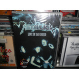 Dvd Metalica Live In San Diego Novo Lacrado