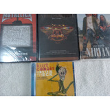 Dvd Metallica dvd Nirvana dvdaerosmith cd Kurt