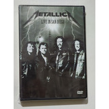 Dvd Metallica Live In San Diego Original Lacrado