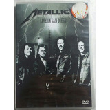 Dvd Metallica Live In San Diego