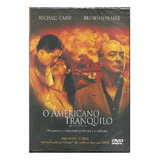 Dvd O Americano Tranquilo Michael Caine Brendan Fraser Novo