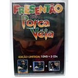Dvd Original Presentão Do Porca Veia   1 Dvd   2 Cd s 