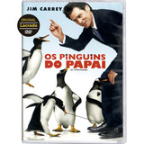 Dvd Os Pinguins Do Papai Jim Carrey Original Novo Lacrado