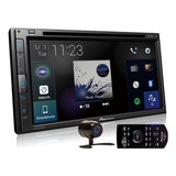 Dvd Pioneer Avh z5280tv 7 Polegadas 2din Bluetooth Touch Weblink Espelhamento Android iPhone Tv Digital Com Câmera De Ré