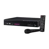 Dvd Player Britânia Usb Karaokê Com Microfone