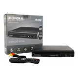 Dvd Player Mondial D 20 Com Karaokê Mp3 Usb Ripping Bivolt