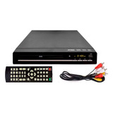 Dvd Player Multimida Com Usb Ripping Mp3 Cd Dvd Filme Bivolt