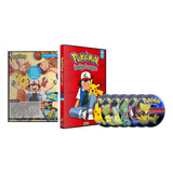 Dvd Pokemon 1 Temporada Liga Indigo Dublado