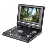 Dvd Portátil Tela 7 8 Casa Carro E Jogos