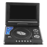 Dvd Portátil Tela 7 8 Lcd Carro Casa Mp3 cd Fm E Jogos