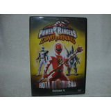 Dvd Power Rangers Dino Trovão Rota De Colisão Volume 4
