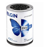 Dvd r Virgem Elgin Gravável 16x 4 7gb C 600 Unid Impressão
