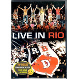 Dvd Rbd Live In Rio Rebelde Original Novo Lacrado Raro