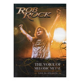 Dvd Rob Rock The Voice Of Melodic Metal live Atlanta Duplo