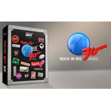 Dvd Rock In Rio 30 Anos Livro De Partituras Dvd 2 Cds