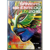 Dvd Sambas Enredo 2016 Grupo Especial Liesa Ao Vivo Lacrado