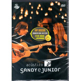 Dvd Sandy E Junior Acústico Mtv Primeira Edição Novo Lacrado