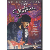 Dvd Santana Supernatural Live Original Impecável