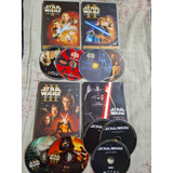 Dvd Star Wars Saga Completa 1 Ao 6 Original 9 Discos D34