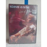 Dvd Steve Earle Live At Montreux