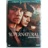 Dvd Supernatural Sobrenatural 3 Temp