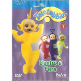 Dvd Teletubbies Dentro E Fora Vol 4 Bbc Lacrado Novo 