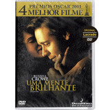 Dvd Uma Mente Brilhante Russell Crowe Original Novo Lacrado