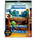 Dvd Universidade Monstros Disney Pixar Original Novo Lacrado