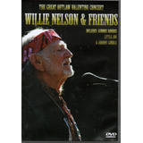 Dvd Willie Nelson & Friends The Great Outlaw Valentine Conce