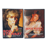 Dvds Rod Stewart E Dionne Warwick