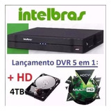 Dvr 16 Canais Intelbras Mhdx 1116 Hdcvi Tvi Ahd Multi hd 4tb