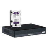 Dvr Gravador 8 Cam Mhdx 1108 c C Hd 1tb Wdpurple Intelbras 127 220v