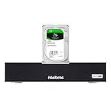 Dvr Gravador Digital De Vídeo Intelbras MHDX 1016 C 16 Canais Compressão De Vídeo H 265 Full HD HD 1TB BarraCuda