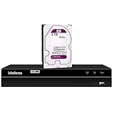 DVR Intelbras MHDX 1216 Full HD 1080P 16 Canais Gravador Digital De Vídeo HD 2TB Purple