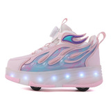 Dx Novos Patins Infantis Com Led Verão 2024 Com Rodas