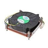 Dynatron K199 Intel Sandy Bridge Xeon Core I3 Core I5 Core I7 Para Soquete 1155 1156 1U Active Solution 2 Rolamento De Esfera Dissipador De Calor CPU Cooler
