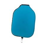 Dynwave Capa De Neoprene Para Raquete Proteção Com Zíper Bolsa De Armazenamento Presente Esportes Capa Para Cabeça De Pickleball Azul