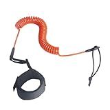 Dynwave Prancha De Surfe Leash Leg Foot Rope Strap Stand Leash Supplies Para Entusiastas Iniciantes Caiaque Laranja
