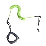 Dynwave Prancha De Surfe Leash Leg Foot Rope Strap Stand Leash Supplies Para Entusiastas Iniciantes Caiaque Verde
