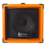 E Sound Amplificador Cubo Baixo Iron 100cb 50w Rms 10 Pol Laranja