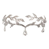 E Tiara Com Corrente Estilo Coroa Na Testa Estilo Vintage