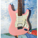 Eagle Sts 002 Stratocaster Rosa Willaudio