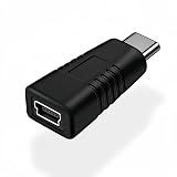 Earsinger USB 2-0 Tipo C Macho Para Mini 5 Pinos Fêmea Mini USB Para Tipo C Conversor Adaptador De Dados 480Mbps Mini USB 5 Pinos Para USB C Converter Conector Para Laptop Câmera Digital MP3 Player
