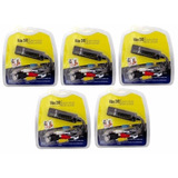Easy Cap Video Dvr Placa Captura Usb Pc Kit Com 5 Unidades