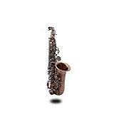 Eb E Flat Alto Saxofone Profissional Red Bronze Bend Sax Chave Esculpir Padrão Com Caso Sax Acessório