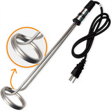 Ebulidor Elétrico Mergulhão Aquecedor Agua 1000w 110v 220v